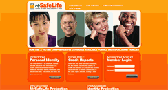 Desktop Screenshot of mysafelife.com